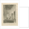 Interior of Checkley Church by John Buckler