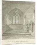 Interior of Cheddleton Church by John Buckler