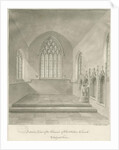 Interior of Cheddleton Church by John Buckler