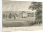 Cheddleton - Ashcombe Hall: sepia drawing, 1844 by John Buckler