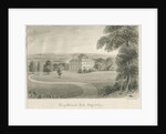 Cheddleton - Ashcombe Hall: sepia drawing, 1844 by John Buckler