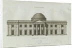 Chillington Hall: engraving, 1789 by John Soane
