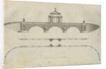 Chillington Park - Proposed Bridge: sepia drawing, nd [1789] by John Soane