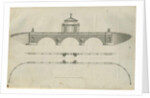 Chillington Park - Proposed Bridge: sepia drawing, nd [1789] by John Soane
