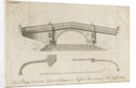 Chillington Park - Bridge: engraving by James Paine