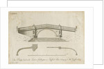 Chillington Park - Bridge: engraving by James Paine