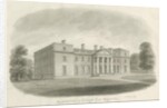 Chillington Hall: sepia drawing, 1843 by John Buckler