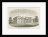 Chillington Hall: sepia drawing, 1843 by John Buckler