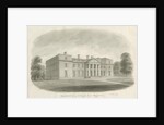Chillington Hall: sepia drawing, 1843 by John Buckler