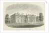 Chillington Hall: sepia drawing, 1843 by John Buckler