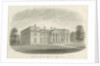 Chillington Hall: sepia drawing, 1843 by John Buckler