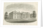 Chillington Hall: sepia drawing, 1843 by John Buckler