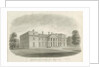 Chillington Hall: sepia drawing, 1843 by John Buckler