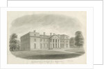 Chillington Hall: sepia drawing, 1843 by John Buckler
