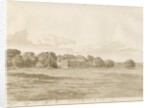 Chillington Hall: sepia drawing, 1820 by Cornelius Varley