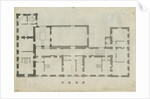 Chillington Hall: pen and pencil drawing, nd [1789] by John Soane