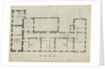 Chillington Hall: pen and pencil drawing, nd [1789] by John Soane