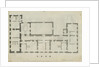 Chillington Hall: pen and pencil drawing, nd [1789] by John Soane