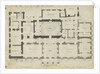 Chillington Hall: pen and pencil drawing, nd [1789] by John Soane