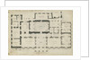 Chillington Hall: pen and pencil drawing, nd [1789] by John Soane