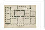 Chillington Hall: pen and pencil drawing, nd [1789] by John Soane