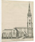 Clifton Campville Church: pen and sepia drawing, nd [?19th cent] by School English
