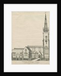 Clifton Campville Church: pen and sepia drawing, nd [?19th cent] by School English