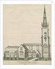 Clifton Campville Church: pen and sepia drawing, nd [?19th cent] by School English