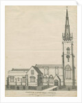Clifton Campville Church: pen and sepia drawing, nd [?19th cent] by School English