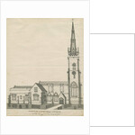 Clifton Campville Church: pen and sepia drawing, nd [?19th cent] by School English