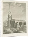 Clifton Campville Church: engraving, nd [c 1790] by Stebbing Shaw