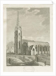 Clifton Campville Church: engraving, nd [c 1790] by Stebbing Shaw