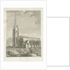 Clifton Campville Church: engraving, nd [c 1790] by Stebbing Shaw