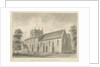 Colton Church: sepia drawing, 1842 by John Buckler