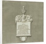 Colwich - Mural Monument to George Sprat: engraving, nd [?19th cent]. by School English