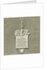 Colwich - Mural Monument to George Sprat: engraving, nd [?19th cent]. by School English