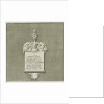 Colwich - Mural Monument to George Sprat: engraving, nd [?19th cent]. by School English