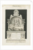 Colwich - Tomb of Robert Wolseley: sepia drawing, nd [c 1837] by John Robert Fernyhough
