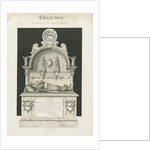 Colwich - Tomb of Robert Wolseley: sepia drawing, nd [c 1837] by John Robert Fernyhough