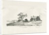 Colwich - Old Manor House at Coley: pen and ink drawing, 1836 by Thomas Peploe Wood