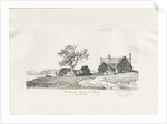 Colwich - Old Manor House at Coley: pen and ink drawing, 1836 by Thomas Peploe Wood
