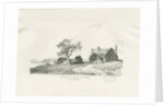 Colwich - Old Manor House at Coley: pen and ink drawing, 1836 by Thomas Peploe Wood