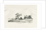 Colwich - Old Manor House at Coley: pen and ink drawing, 1836 by Thomas Peploe Wood