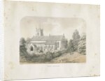 Colwich Church: tinted lithograph, 1857 by School English