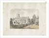 Colwich Church: tinted lithograph, 1857 by School English