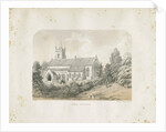 Colwich Church: tinted lithograph, 1857 by School English