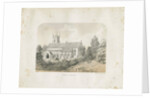 Colwich Church: tinted lithograph, 1857 by School English