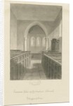Interior of Coppenhall Church by John Buckler