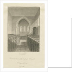 Interior of Coppenhall Church by John Buckler