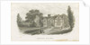 Dimsdale Old Hall: engraving by School English